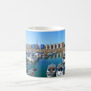 Taza De Café Puerto deportivo de St Helier, Jersey