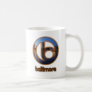 Taza De Café Puerto interno de Baltimore