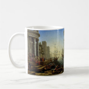 Taza De Café Puerto marítimo con la Embarcación de Santa Úrsula