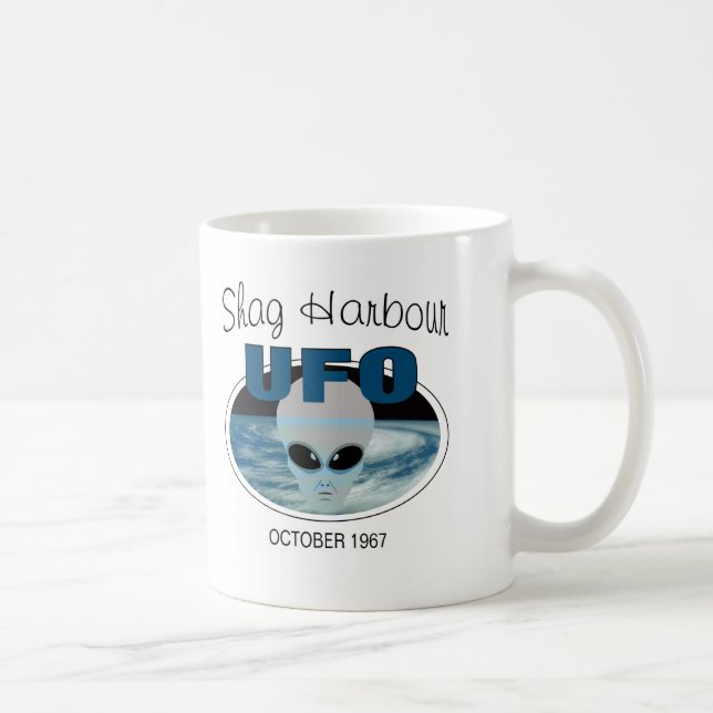 Taza De Café Puerto Nueva Escocia de la pelusa (Derecha)