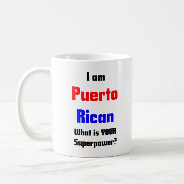 Taza De Café puerto rican (Izquierda)