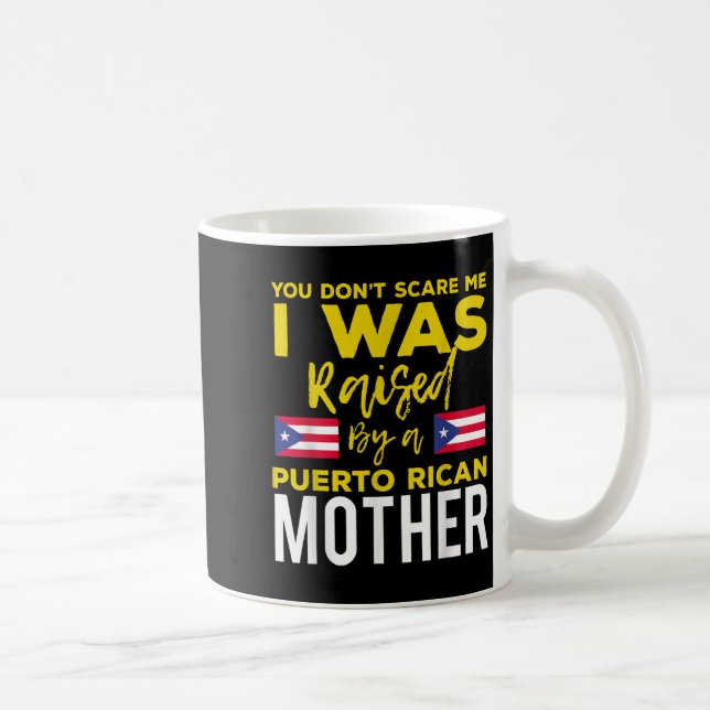 Taza De Café Puerto Rican Joke Quote Puerto Rico Pride  (Derecha)