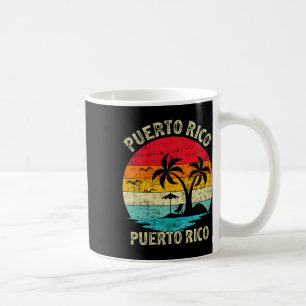Taza De Café Puerto Rico Beach Puerto Rico Vintage Family Vacat