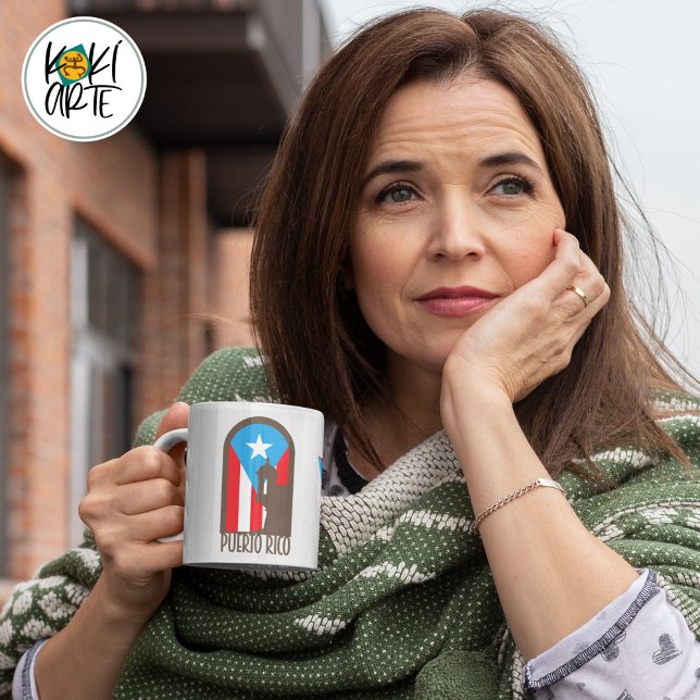 Taza De Café Puerto Rico Morro Garita Arc (Subido por el creador)