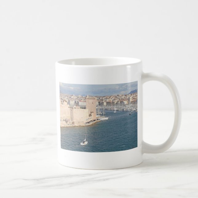 Taza De Café Puerto viejo de Marsella (Derecha)