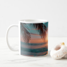 Taza De Café puesta de sol