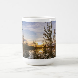 Taza De Café Puesta de sol de otoño
