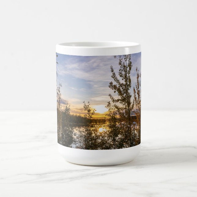 Taza De Café Puesta de sol de otoño (Centro)