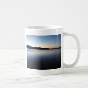 Taza De Café Puesta de sol en el lago Arrowhead