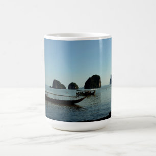 Taza De Café Puesta de sol en el mar viaje