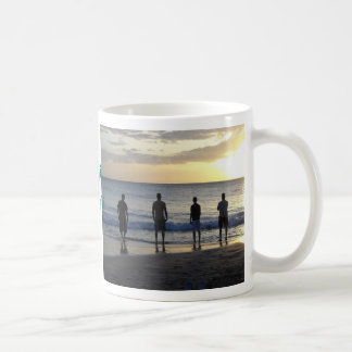 Taza De Café Puesta de sol en la playa de Maui, Hawái