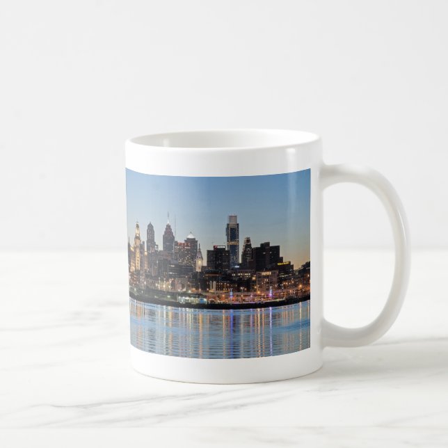 Taza De Café Puesta de sol en Philly (Derecha)