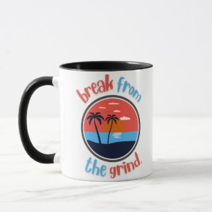 Taza de café Puesta de sol Palmas