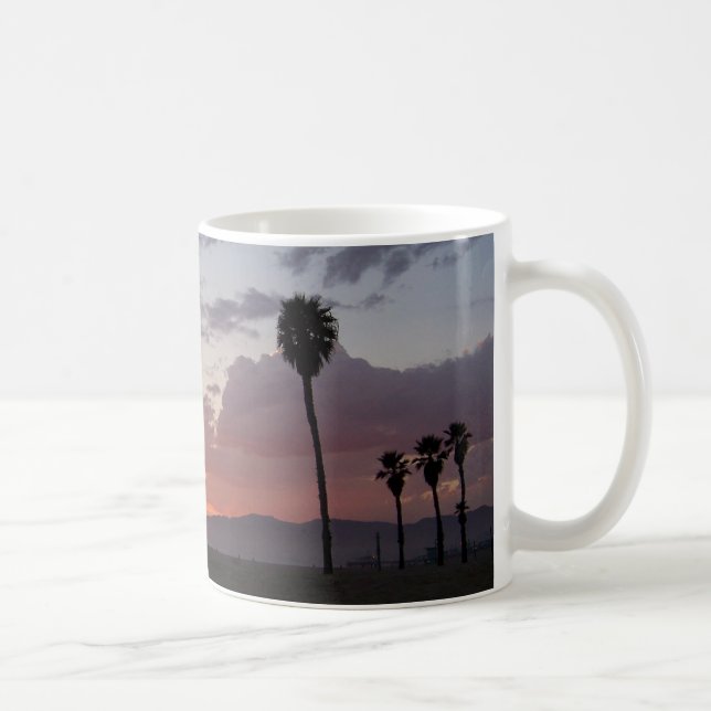 Taza De Café puesta de sol: santa monica, ca (Derecha)