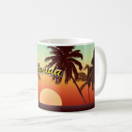 Taza De Café Puesta del sol de la Florida