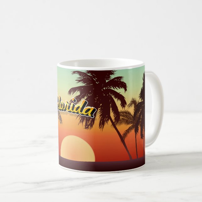 Taza De Café Puesta del sol de la Florida (Anverso derecho)