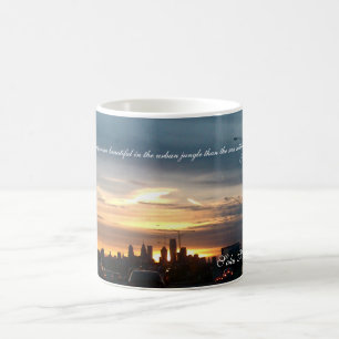 Taza De Café Puesta del sol de Philadelphia