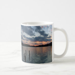 Taza De Café Puesta del sol del otoño