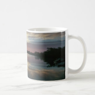 Taza De Café Puesta del sol en el mar
