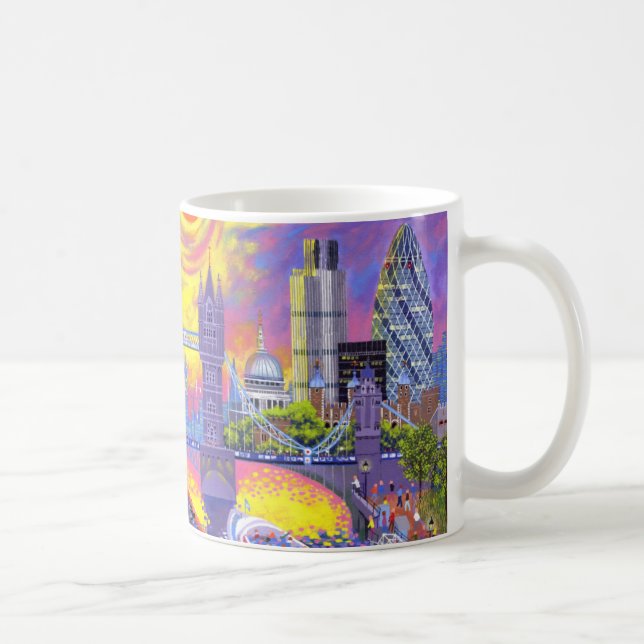 Taza De Café Puesta del sol: Piscina de Londres 2013 (Derecha)
