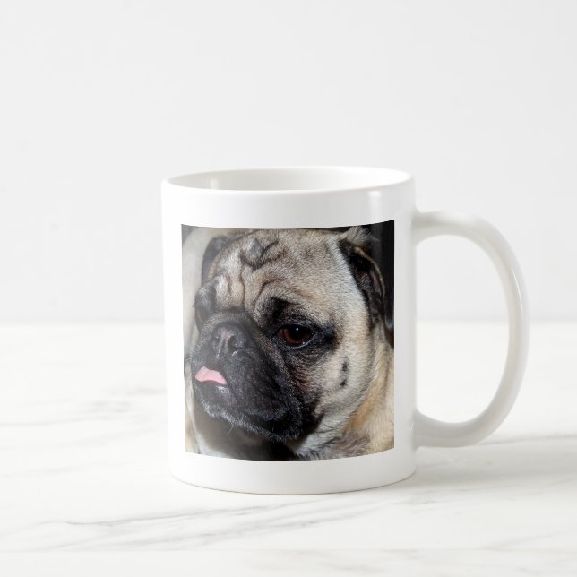 Taza De Café Pug (Derecha)