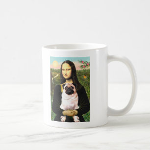 Taza De Café Pug 3 (bermejo) - Mona Lisa