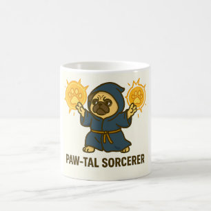 Taza De Café Pug divertido