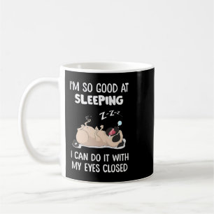 Taza De Café Pug Dog Pug Me Hizo Tan Bien En Dormir Que Puedo H