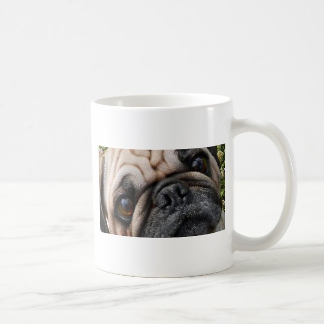 Taza De Café pug fah eyes (Derecha)