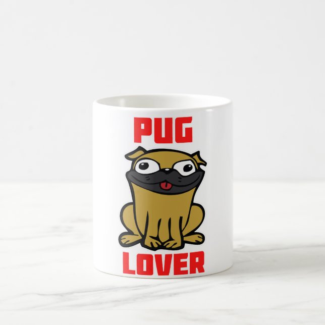 Taza De Café Pug Lover (Centro)