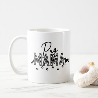 Taza De Café Pug Mama Coffee Mug
