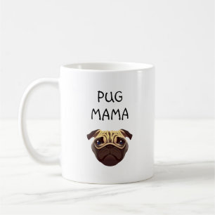Taza De Café Pug Mama Coffee Mug
