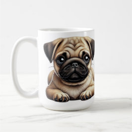 Taza De Café Pug Puppy
