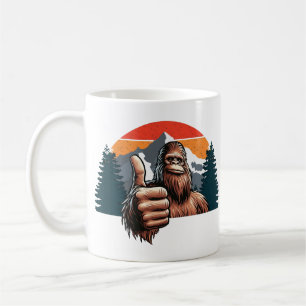 Taza De Café Pulgares Arriba para Pie Grande