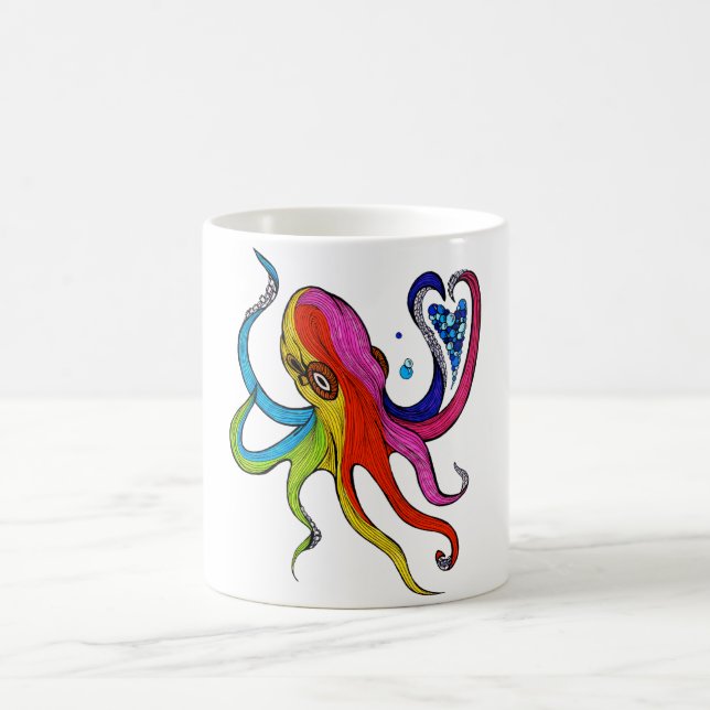 Taza De Café Pulpo (Centro)