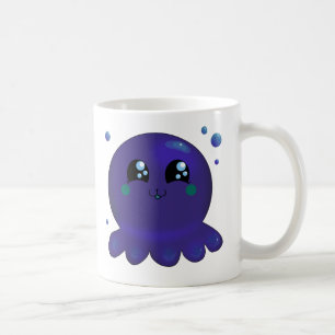 Taza De Café Pulpo de Kawaii