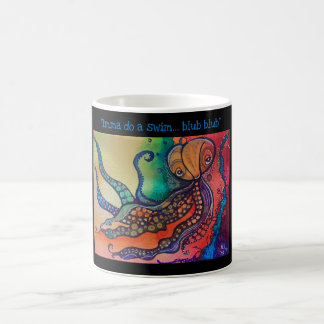 Taza De Café Pulpo de la serie "Imma do a nado"