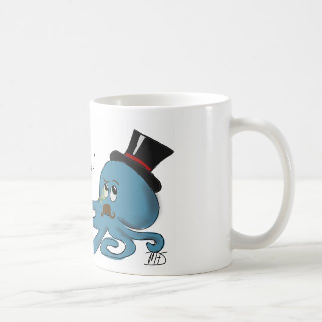 Taza De Café Pulpo de lujo (Derecha)