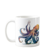 Pulpo Imprimir café Mug