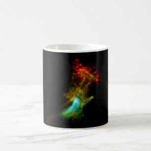 Taza De Café Pulsar B1509 - Nebulosa de Rayos X Mano de Dios Fo