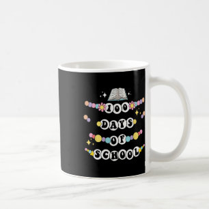 Taza De Café Pulsera De Amistad Retro 100 Días De Niños Escolar