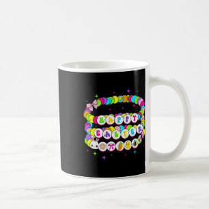 Taza De Café Pulsera Retro Feliz Pascua Conejo Primavera Divert