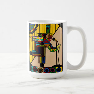 Taza De Café "Pulso de acero" por Ruchell Alexander