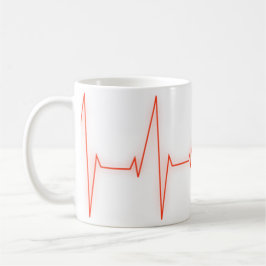 Taza De Café pulso de corazón