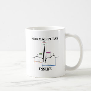 Taza De Café Pulso normal dentro