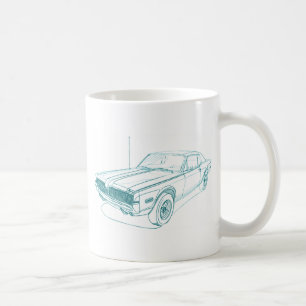 Taza De Café Puma 1968 de Mercury