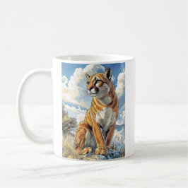Taza De Café Puma I Cougar