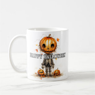 Taza De Café Pumpkin Fiend Feliz Halloween