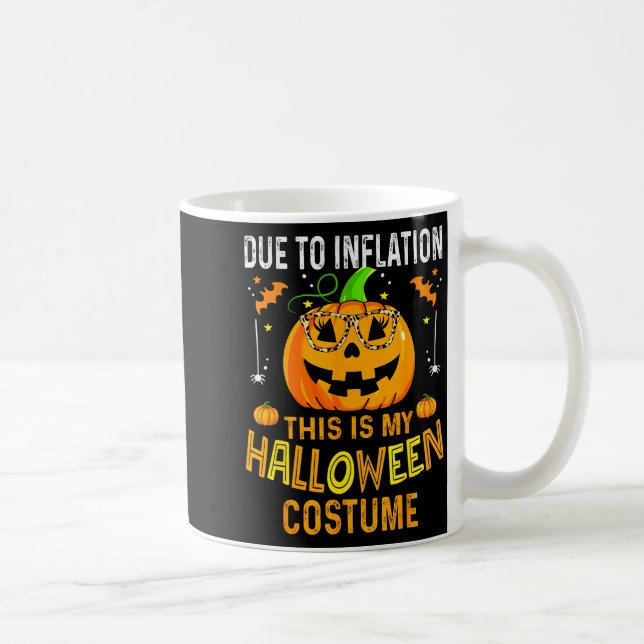 Taza De Café Pumpkin Halloween Costume Men Women Funny Hallowee (Derecha)