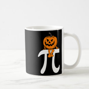 Taza De Café Pumpkin Pie Math Funny Halloween Acción de Gracias